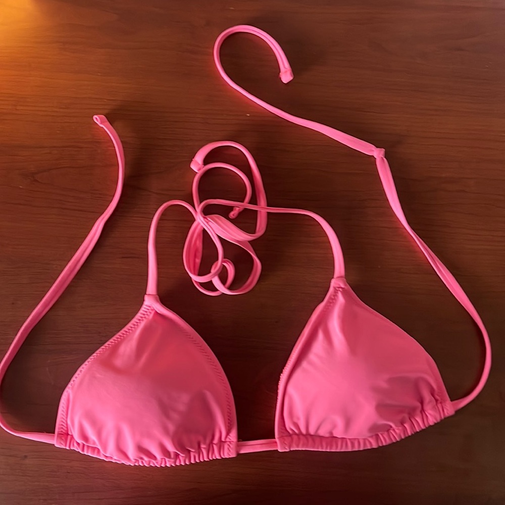 Never worn aerie triangle bikini